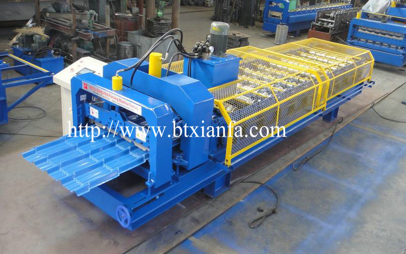 Glazed Tile Sheet Roll Forming Roof Machine