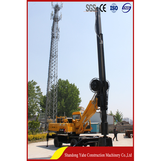 Wheel type square rod rotary drilling rig DL-360
