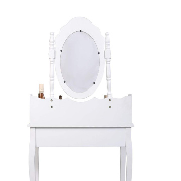 Modern white wooden girl dressing table high quality