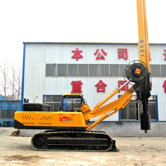 Small Hydraulic Pile Driving Rig Machine