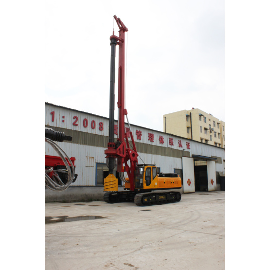 DR-160 crawler mounted  pile driver  rig