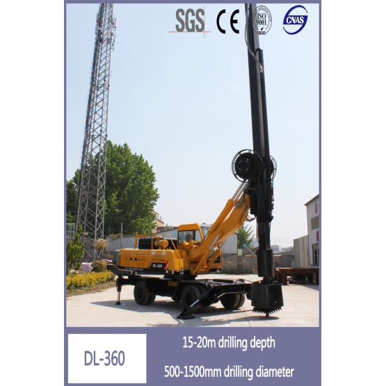 DL-360 20 meter wheeled drilling rig