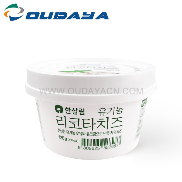 food grade plastic ice cream cup 120ml