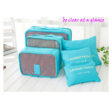 Packing Cubes / 6 pcs set Travel Cases / Bags in Bag Travel Organizer