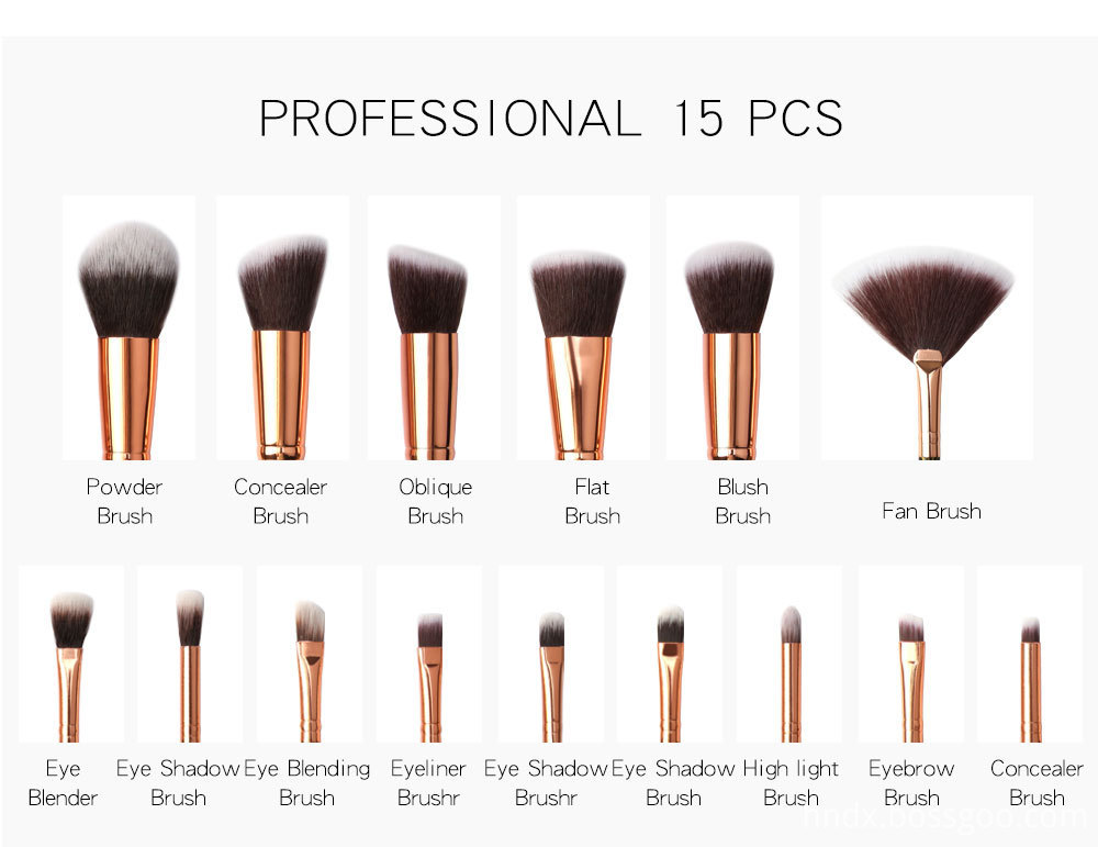 8 Pcs Eye Makeup Brushes Set 7