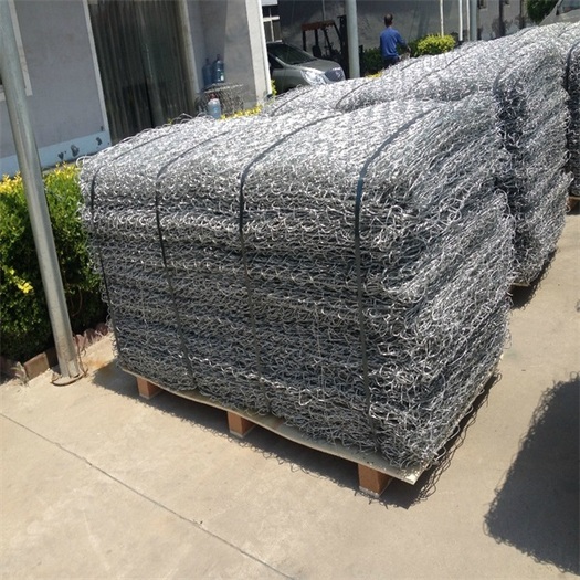 Zn+Al coated wire mesh gabion basket