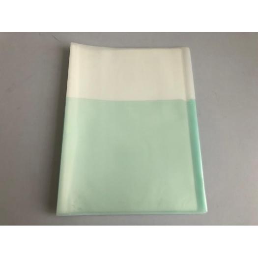 Transparent clear identification display book
