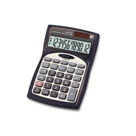 solar dual power business and office desktop calculator