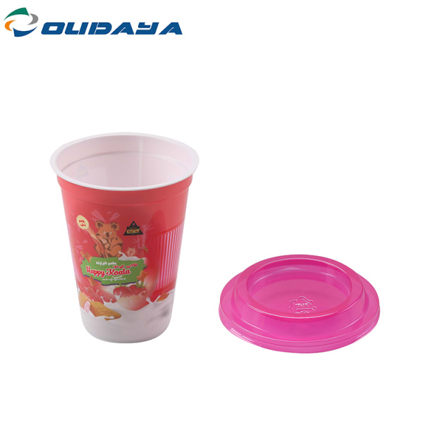 IML biscuits cup with lid