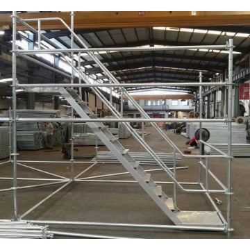 Ring Lock Scaffolding for Aircraft Maintenance