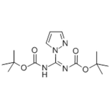 Carbamic acid,N-[[[(1,1-dimethylethoxy)carbonyl]amino]-1H-pyrazol-1-ylmethylene]-,1,1-dimethylethyl ester CAS 152120-54-2