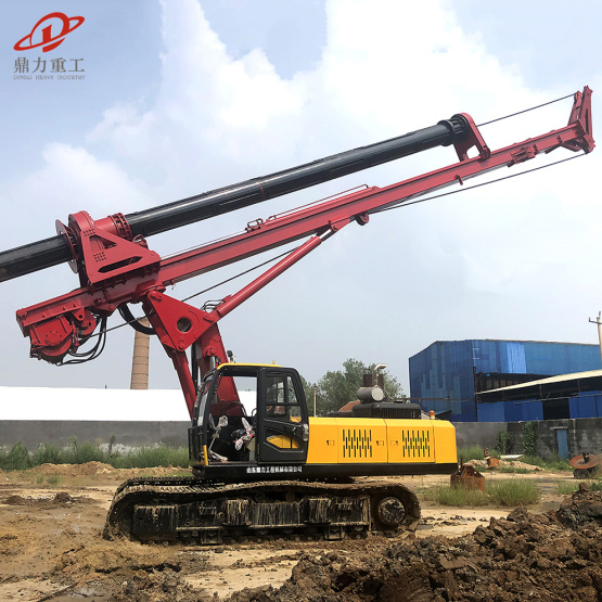 bore pile machine drilling-rig for building foundation