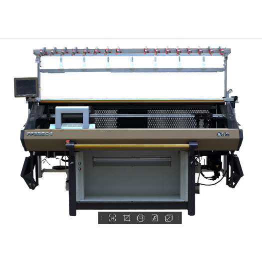 3 system Computerized Vamp Knitting Machine For Shoes