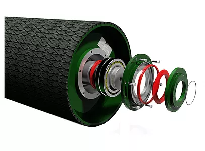 Structure Of Conveyor Pulley