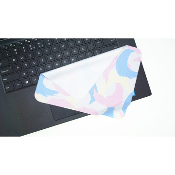 newest promotional non slip microfiber mouse pad cloth