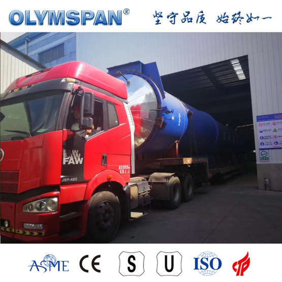 ASME standard cement brick curing autoclave