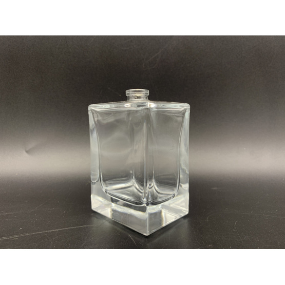 70ml Square Clear Spray Glass Perfume Bottle