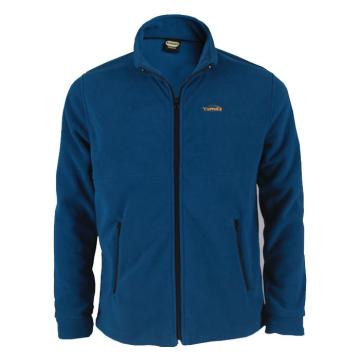 Navy blue 100%polyester Fleece Jacket