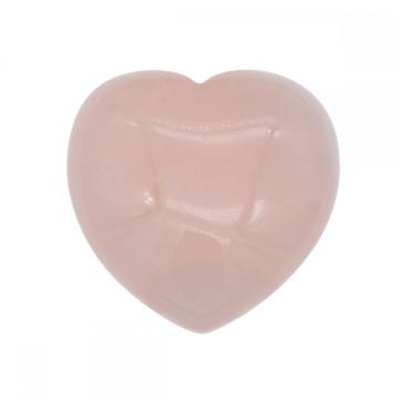40X40X20MM Natural Rose Quartz Heart  for women Chakra healing Jewelry without hole