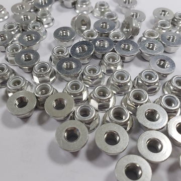 M2.5 Aluminum Lock Flange Nuts and Bolts