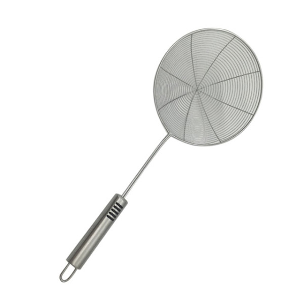Stainless Steel Skimmer Strainer with Long handle