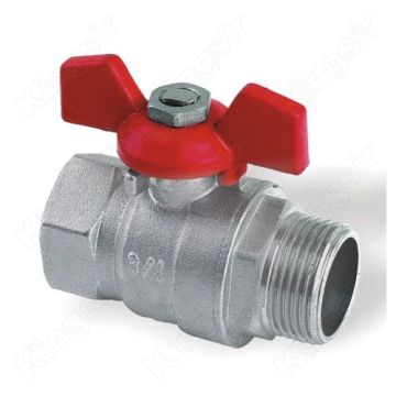 Forged ball valve for plumbing