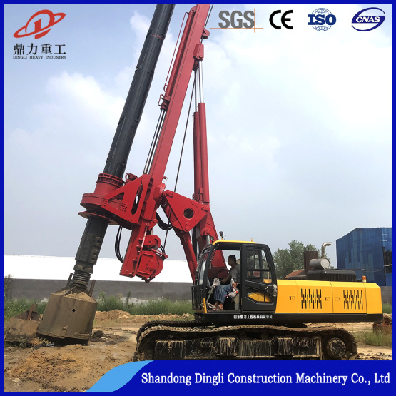 Dingli Export Hydraulic Drilling Machine Rotary Drilling Rig