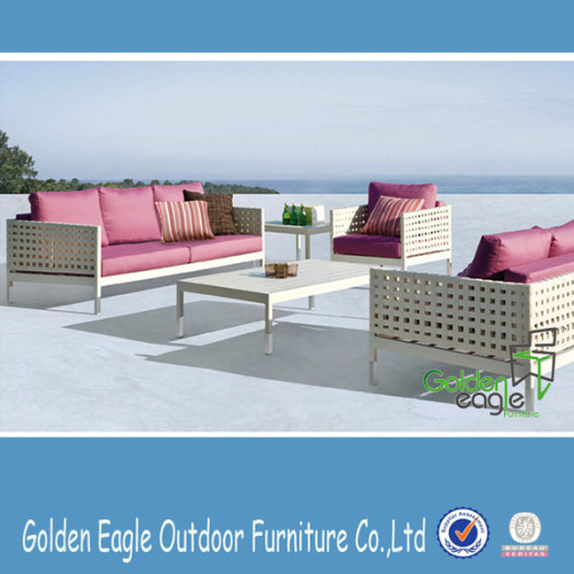 Rattan outdoor garden furniture modern sofa set