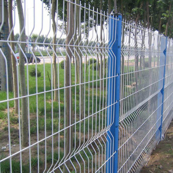 3D Curved boundary wall wire fence