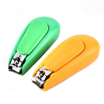 Wholesale carton Fashion creative baby safe nail clippers with magnifier