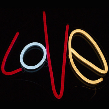 LOVE LED NEON LETTERS SIGN