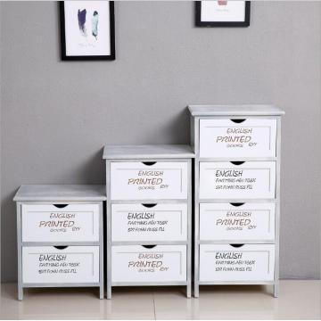 living room 3 layers wooden storage bedside cabinet