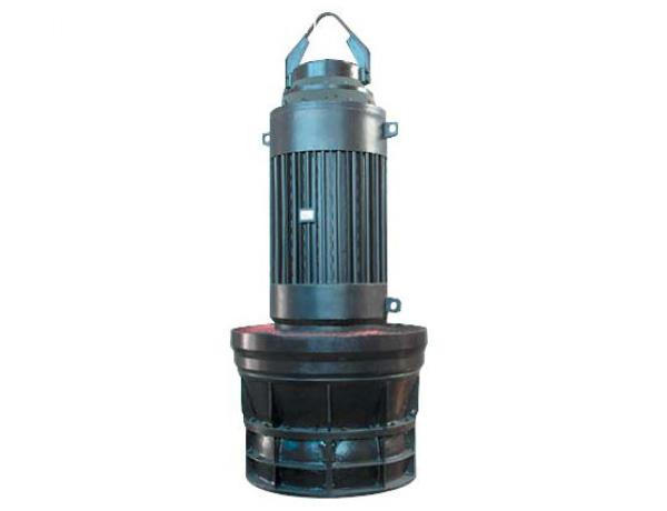 Submersible axial flow pump