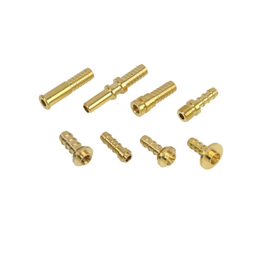 Brass Connector by CNC