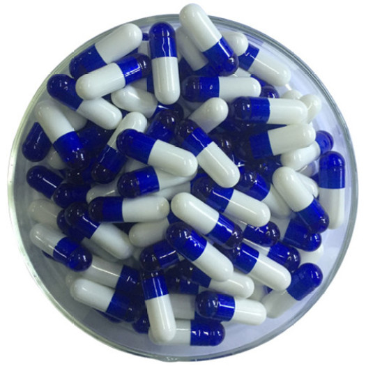 empty separated gelatin capsules size4