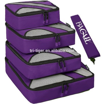 4pcs waterproof packing cube for travel