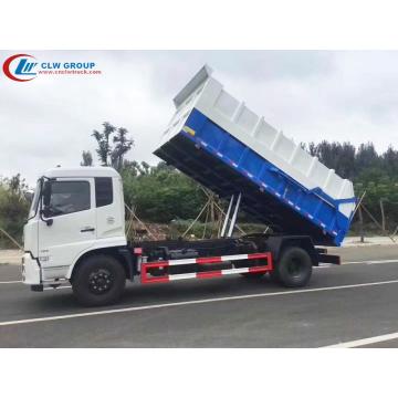 Guranteed 100% Dongfeng cummins 180hp waste transfer truck