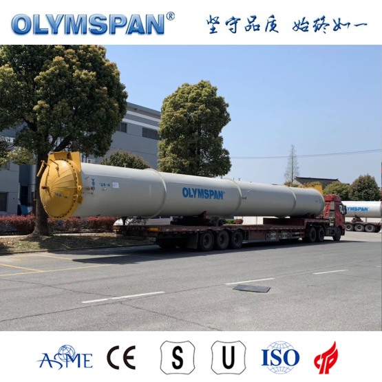 ASME standard cement ALC brick fabrication autoclave