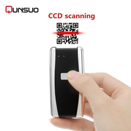 Android Smallest Wireless Handheld Mini 1D bacode scanner