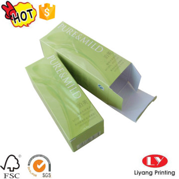Cheap cosmetic packaging paper box with logo