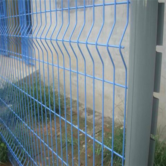 triangle bend wire mesh fence