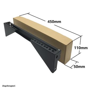 19in Steel Vertical Wall Equipment Rack Bracket
