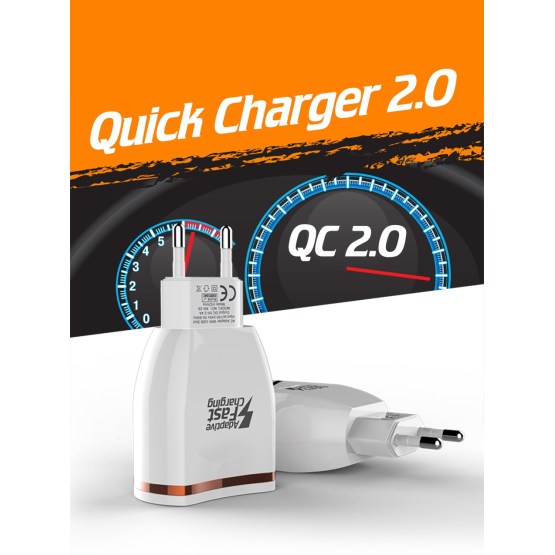 18W Quick Charge 2.0 Mobile Phone Charger