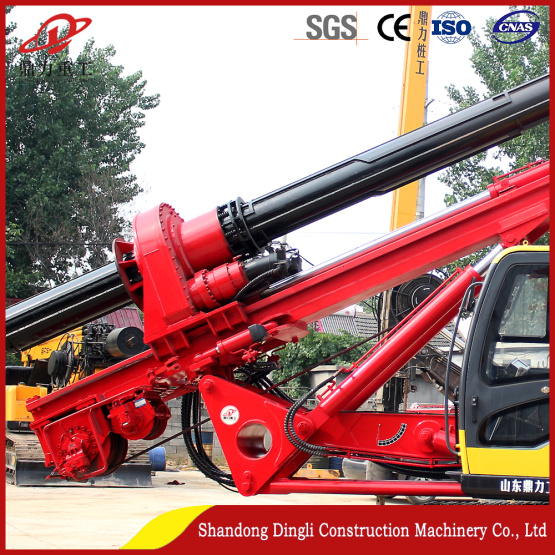 Hot-selling crawler rotary drilling rig exported to Africa