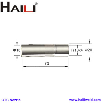 OTC 350A welding gas nozzle U4167G01