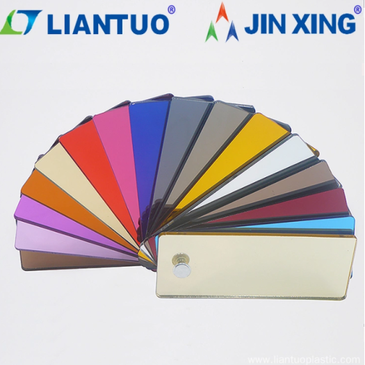 Acrylic Mirror sheets with multiple colors