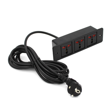 US 3 Sockets Power Outlet