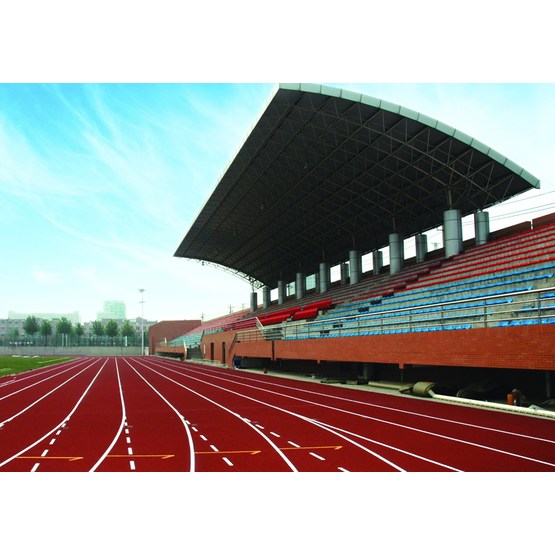 SGS IAAF Certificated Courts Sports Surface Flooring Athletic Running Track