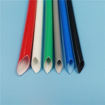 Silicone Rubber Coated Braided Fiberglass Pipe Sleeves
