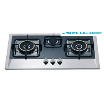 3 Burners Stainless Steel Infrated Lighter Gas Stove